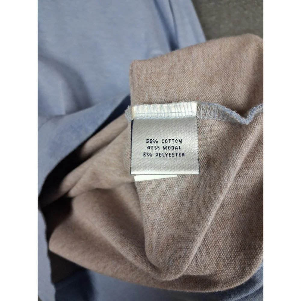 Peter Millar Mens Sweater L Blue 1/4 Zip Crown Crafted Preppy Quiet Luxury Golf